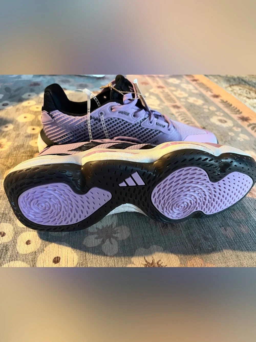 adidas Stabil 16 W JP9763 Lavender Indoor Court Shoes Women’s 7.5 NWOB